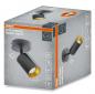 Preview: OSRAM LED SPOT ETERNAL BLACK AND GOLD 1XGU10 ROUND