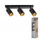 Preview: OSRAM LED SPOT ETERNAL BLACK AND GOLD 3XGU10