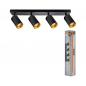 Preview: OSRAM LED SPOT ETERNAL BLACK AND GOLD 4XGU10