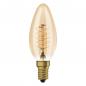 Preview: 2er Pack OSRAM E14 Lampe Vintage 1906 LED Classic B25 Slim Filament DIMMABLE 3,4W 2200K Gold