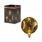 Preview: DECOR LED FLAT LAMP 3,5W 827 E27 IN ELECTRO GLASS LARGE GOLD 2700K nicht dimmbar