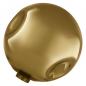 Preview: DECOR LED FLAT LAMP 3,5W 827 E27 IN ELECTRO GLASS LARGE GOLD 2700K nicht dimmbar