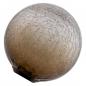 Preview: OSRAM DECOR LED Flat Lamp 3,5W 827 E27 Cracked Glass Round Brown nicht dimmbar