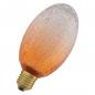 Preview: OSRAM DECOR LED Flat Lamp 3,5W 827 E27 Cracked Glass Long Orange nicht dimmbar