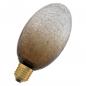 Preview: OSRAM DECOR LED Flat Lamp 3,5W 827 E27 Cracked Glass Long Brown nicht dimmbar