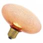 Preview: OSRAM DECOR LED Flat Lamp 3,5W 827 E27 Cracked Glass Flattened Orange nicht dimmbar