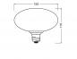 Preview: OSRAM DECOR LED Flat Lamp 3,5W 827 E27 Cracked Glass Flattened Orange nicht dimmbar