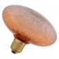 Preview: OSRAM DECOR LED Flat Lamp 3,5W 827 E27 Cracked Glass Flattened Orange nicht dimmbar