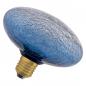 Preview: OSRAM DECOR LED Flat Lamp 3,5W 827 E27 Cracked Glass Flattened Blue nicht dimmbar