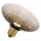 Preview: OSRAM DECOR LED Flat Lamp 3,5W 827 E27 Cracked Glass Flattened Brown nicht dimmbar