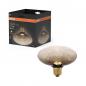 Preview: OSRAM DECOR LED Flat Lamp 3,5W 827 E27 Cracked Glass Flattened Brown nicht dimmbar