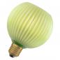 Preview: OSRAM E27 LED Dekor Flat Lamp 3,5W 827 nicht dimmbar Glas Globe grün 300 lm