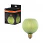 Preview: OSRAM E27 LED Dekor Flat Lamp 3,5W 827 nicht dimmbar Glas Globe grün 300 lm