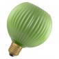 Preview: OSRAM E27 LED Dekor Flat Lamp 3,5W 827 nicht dimmbar Glas Globe grün 300 lm
