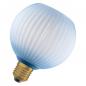 Preview: OSRAM DECOR LED Flat Lamp 3,5W 827 E27 Globe Blau Glas nicht dimmbar