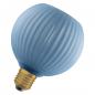 Preview: OSRAM DECOR LED Flat Lamp 3,5W 827 E27 Globe Blau Glas nicht dimmbar