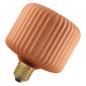 Preview: OSRAM E27 LED Dekor Flat Lamp 3,5W 827 nicht dimmbar Glas Square orange 300 lm