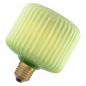 Preview: OSRAM E27 LED Dekor Flat Lamp 3,5W 827 nicht dimmbar Glas Square grün 300 lm