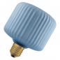 Preview: OSRAM DECOR LED Flat Lamp 3,5W 827 E27 Square Blau Glas nicht dimmbar