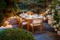 Preview: OSRAM ENDURA Style Solar Table IP44 Yellow LED Solar Tischleuchte