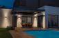 Preview: OSRAM ENDURA Style Striped Cube Wandleuchte Up/Down 10W IP65 Dunkelgrau