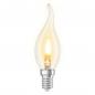Preview: OSRAM E14 LED Classic BA35 Flame 1W 1800K 20lm klar – Flammeneffekt Lampe