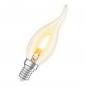 Preview: OSRAM E14 LED Classic BA35 Flame 1W 1800K 20lm klar – Flammeneffekt Lampe