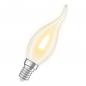Preview: OSRAM E14 LED Classic BA35 Flame 1W 1800K 35lm matt – Flammeneffekt Lampe