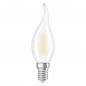 Preview: OSRAM E14 LED Classic BA35 Flame 1W 1800K 35lm matt – Flammeneffekt Lampe