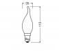 Preview: OSRAM E14 LED Classic BA35 Flame 1W 1800K 20lm klar – Flammeneffekt Lampe