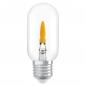 Preview: OSRAM E27 LED Flame Stick 1W 1800K 20lm klar – Flammeneffekt Lampe