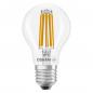 Preview: OSRAM LED Classic A 100 Filament DIM Energy Efficiency Class A 7.2W 840 E27 Klar 4000K 1521 lm 300° Kaltweiß