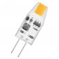 Preview: LEDVANCE LED PIN Micro 10 260° V 1 W G4 2700 K Warmweiß 100 lm 12 V AC/DC