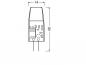 Preview: OSRAM G4 LED PIN MICRO 2W warmweiß 200lm 260° 2700K klar – LED 12V Stiftsockellampe 20W Ersatz dimmbar
