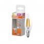 Preview: OSRAM E14 LED Lampe Star Classic B60 Filament 5,9W wie 60W klar 806 lm 4000K