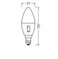 Preview: OSRAM E14 LED Lampe Classic B40 CCT Select 4,9W wie 40W dimmbar matt 470 lm 2700K–6500K