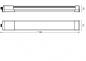 Preview: OSRAM Submarine Integrated PRO Special Feuchtraumleuchte 120cm 36W EU-Stecker IP65 Keller Garage