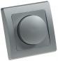 Preview: ChiliTec DELPHI 21660 LED-Dimmer 3–60 W, 250 V, Silber, Unterputz, 2-Draht