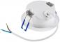 Preview: ChiliTec LED-Einbauleuchte "Flat-30 FR-R" 4200K Ø85x30mm, 5W, 500lm, IP44, rund, weiß