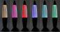 Preview: LED Dekoleuchte TORNADO, 37cm Farbwechsel, 5V/ Batterie, Schwarz