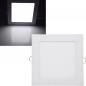 Preview: ChiliTec LED Licht-Panel "QCP-17Q", 17x17cm 230V, 12W,1164 Lumen,4200K / neutralweiß