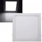 Preview: ChiliTec LED Licht-Panel "QCP-30Q", 30x30cm 230V, 24W, 2200 Lumen,4200K /neutralweiß