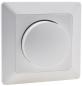 Preview: ChiliTec MILOS Dimmer für LED Lampen weiß matt 250V~/ 3-60W, inkl. Rahmen, UP