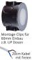 Preview: ChiliTec LED-Einbauleuchte "EBL-HV65si", silber 230V, 2W, 4000K, 150lm, neutralweiß