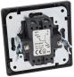 Preview: ChiliTec MILOS Jalousietaster Hoch/Runter Anthrazit inkl. Rahmen 250 V – 23041