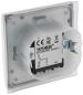 Preview: ChiliTec DELPHI 23236 Wechselschalter IP44, 250 V/10 A, Silber, Unterputz, inkl. Rahmen