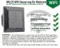 Preview: ChiliTec MILOS WiFi Rollladensteuerung Anthrazit 300 W Smart Home – 23614