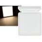 Preview: ChiliTec LED Deckenleuchte "Santano 24 Qw" 23x23cm, 24W, 2088lm, 2900K warmweiß