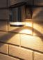 Preview: ChiliTec LED Solar Wandleuchte "SWL 119-ES" PIR Bewegungsmelder, IP44, Edelstahl
