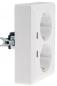Preview: ChiliTec MILOS CT24013 2-fach Schutzkontakt-Steckdose mit 2x USB-C PD, Weiß matt, 250 V/16 A, Unterputz